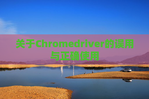 关于Chromedriver的误用与正确使用